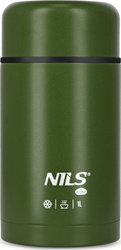 Termos obiadowy turystyczny ze stali nierdzewnej Nils Camp NC3802 zielony 1000 ml