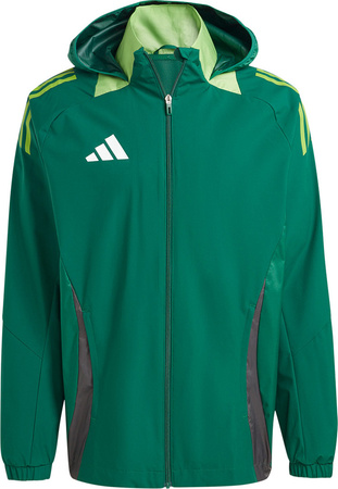 Kurtka męska adidas Tiro 24 Competition All-Weather zielona IR9521