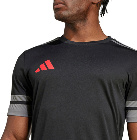 Koszulka męska adidas Squadra 25 czarno-szara JN4450