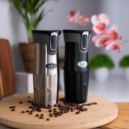 Kubek termiczny Nils Camp NCC06 srebrny