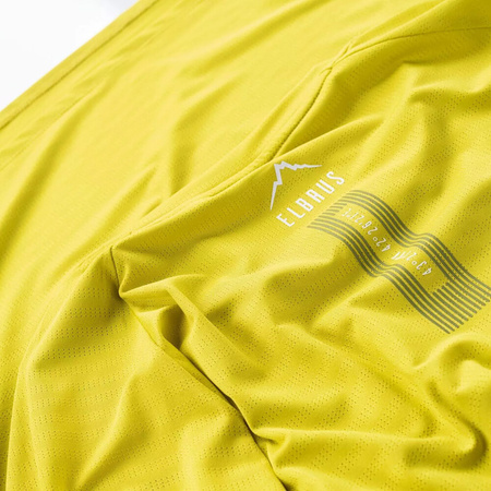 Męska koszulka z krótkim rękawem Elbrus Jari żółta rozmiar XL