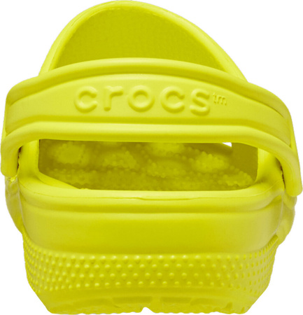 Chodaki sandały klapki dla dzieci Crocs Kids Toddler Classic Clog żółte 206990 76M