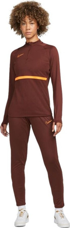Bluza damska Nike Dri-FIT Academy 21 Drill Top brązowa CV2653 273