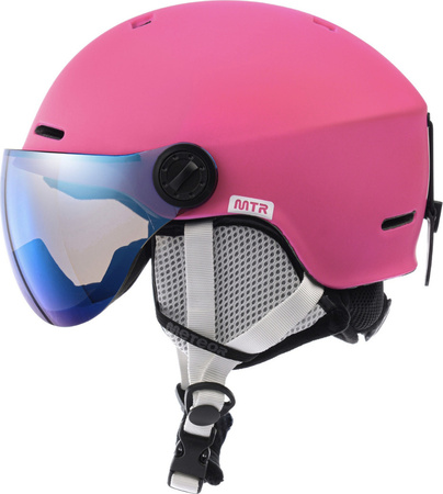 Kask narciarski Meteor Falven M 55-58 cm różowy 24972