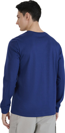 Koszulka męska 4F Longsleeve M432 granatowa 4FWMM00TLONM432 031S