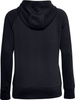 Bluza damska Under Armour Rival Fleece Logo Hoodie głęboka czerń 1356318 001