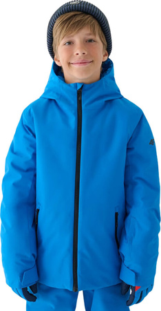Kurtka narciarska dla chłopca 4F M532 niebieska 4FJWAW24TTJAM532 33S