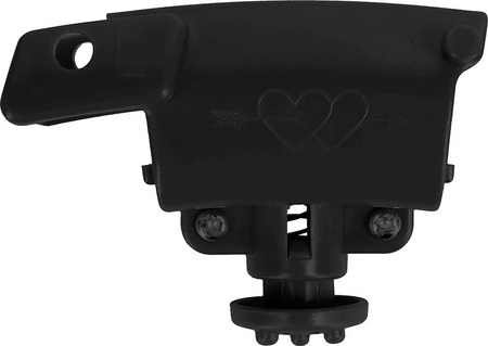 Hula hop z wypustkami i obciążnikiem One Fitness oha01 czarne