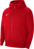 Bluza dla dzieci Nike Park 20 Fleece Full-Zip Hoodie czerwona CW6891 657