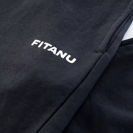 Męskie spodnie dresowe treningowe bawełniane Fitanu Farines rozmiar S
