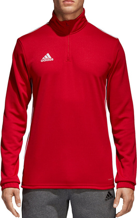 Bluza męska adidas Core 18 Training Top czerwona CV3999