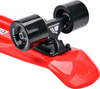 Deskorolka fiszka pennyboard plastkowa Meteor czerwono-czarna 22626
