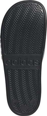 Klapki adidas Adilette Shower czarno-srebrne JQ9282