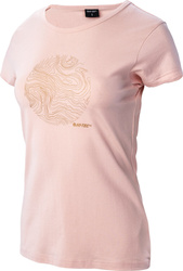 Damska Koszulka z krótkim rękawem bawełniana Hi-Tec Lady Akuja rozmiar XL