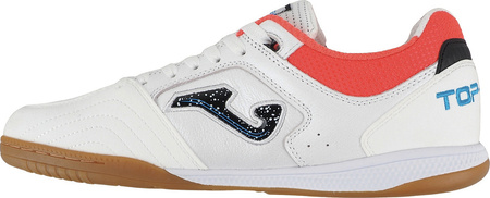 Buty piłkarskie Joma Top Flex Foot Shape 2502 Indoor białe FOTOPW2502IN