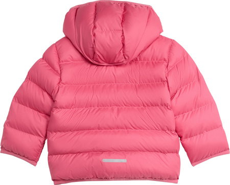 Kurtka dla dzieci adidas I SD JKT różowa JL7390