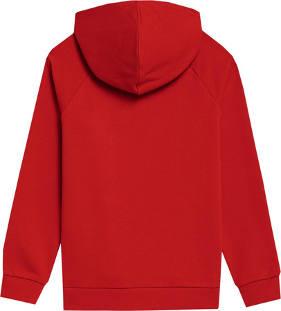 Bluza dla chłopca 4F czerwona 4FJSS23TSWSM220 62S