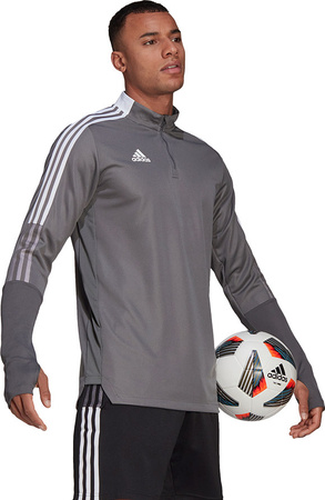 Bluza męska adidas Tiro 21 Training Top szara GH7301