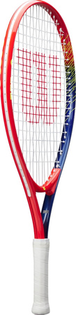 Rakieta do tenisa ziemnego Wilson Slam JR 23 Boys TNS RKT 3 5/8'' czerwono-granatowa WR171910U