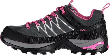 Buty trekkingowe damskie CMP Rigel Low WP szaro-czarno-różowe 3Q13246103Q