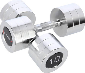 Hantle chromowane HMS CHD10 2x10 kg