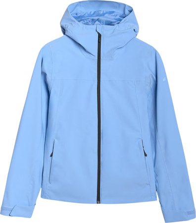 Kurtka damska techniczna 4F F702 niebieska 4FWSS25TTJAF702 33S