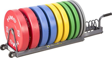 Wózek stojak na kółkach z uchwytem na obciążenia HMS Premium