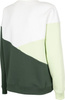 Bluza damska 4F biało-zielona H4L22 BLD013 22S