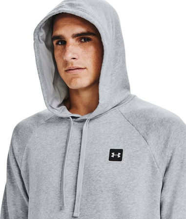 Bluza męska Under Armour Rival Fleece Hoodie szara 1357092 011