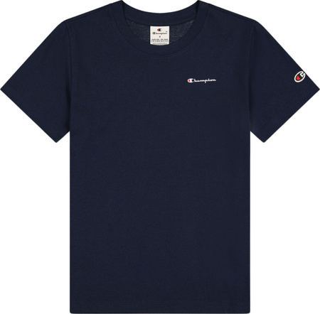 Koszulka damska Champion SS Tee granatowa 117535 BS501