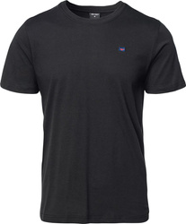 Męska koszulka z krótkim rękawem Hi-tec Playa czarna rozmiar XXL