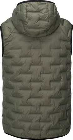Męska kamizelka pikowana z kapturem Elbrus Huel Vest Primaloft rozmiar L