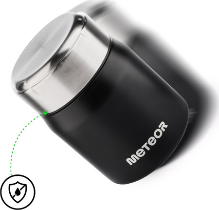 Termos obiadowy Meteor czarny 17244