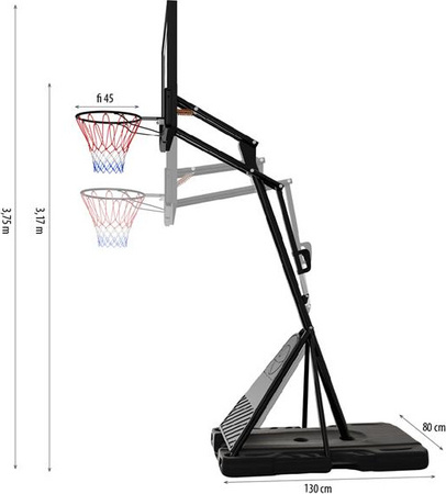 Kosz do koszykówki Nils ZDK024