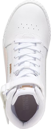 Buty damskie Puma Carina 2.0 Mid białe 385851 07