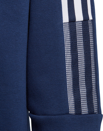 Bluza dla dzieci adidas Tiro 21 Sweat Hoody granatowa GK9680