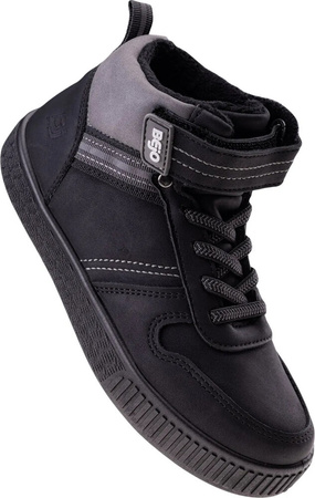 Dziecięce buty trzewiki Bejo Burry Ii Jr czarny rozmiar 30