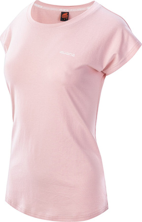 Damska koszulka z krótkim rękawem Iguana Nuka W silver pink rozmiar XS