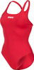 Damski strój kąpielowy Arena WOMEN'S TEAM SWIMSUIT SWIM PRO SOLID red-white rozmiar 38