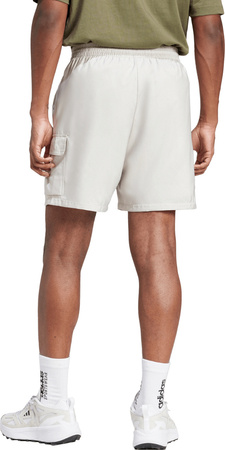 Spodenki męskie adidas Essentials Small Logo Cargo Chelsea białe JD1828