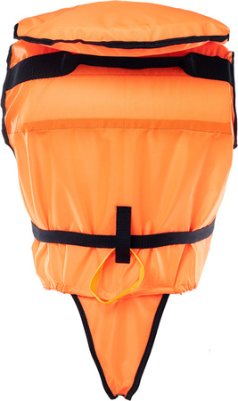 Kamizelka ratunkowa asekuracyjna 100n Junior fluo pomarańczowa rozmiar Child
