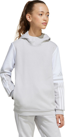 Bluza dla dzieci adidas Squadra 25 Sweat Hoody szara JD4808