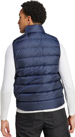 Kamizelka męska adidas Essentials 3-Stripes Light Down granatowa IK3210