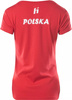 Damska koszulka bluzka z krótki rękawem bawełniana Huari Poland Fan rozmiar S