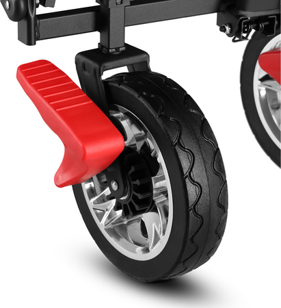 Wózek turystyczny transportowy plażowy do 120kg Nils Camp NC2603 czarny 120 l