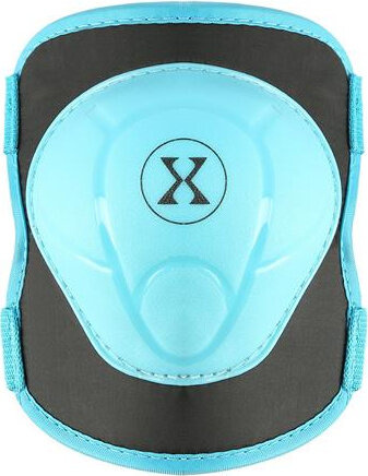 Zestaw ochraniaczy kolana łokcie nadgarstki na rolki deskorolkę hulajnogę Nils Extreme H704 niebieski rozmiar M