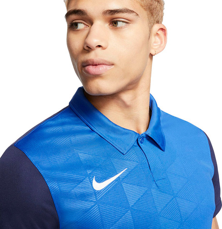 Koszulka męska Nike Trophy IV JSY SS niebieska BV6725 463