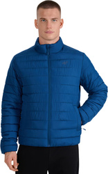 Kurtka męska puchowa 4F M597 niebieska 4FWAW25TDJAM597 30S