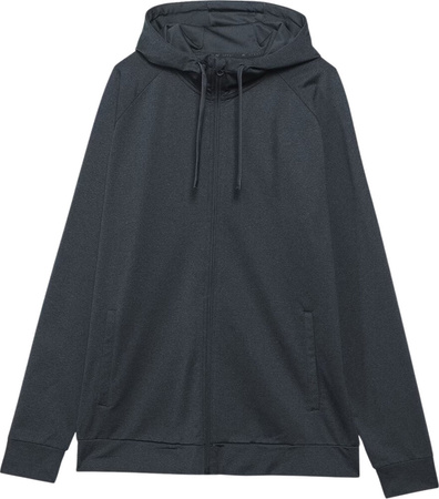 Bluza męska 4F M403 antracyt melanż 4FWAW24TFSWM403 22M