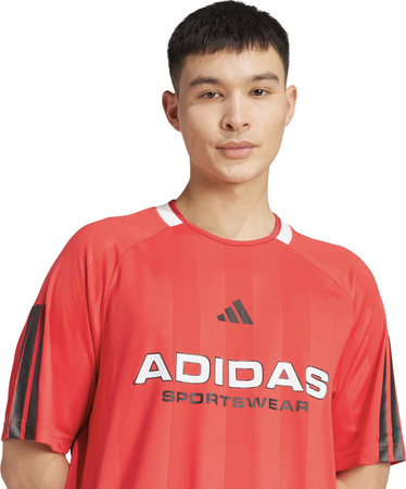 Koszulka męska adidas House of Tiro Nations Pack czerwona KB5569